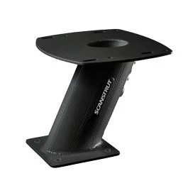 Scanstrut Apt-250-01-B - Aluminum Powertower Radar Mount - 10" Aft Leaning - Black