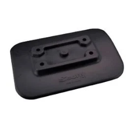 Scotty 341-Bk Glue-On Mount Pad F/Inflatable Boats - Black