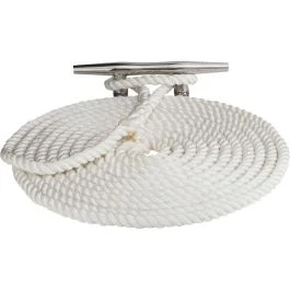 Sea-Dog Twisted Nylon Dock Line - 3/8" X 20' - White