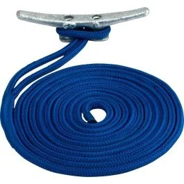 Sea-Dog Double Braided Nylon Dock Line - 1/2" X 20' - Blue