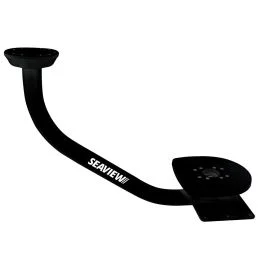 Seaview 28" Pre-Drilled Dual Mount F/Open Array Radars Up To 4.5' - Black - Top Plate Required