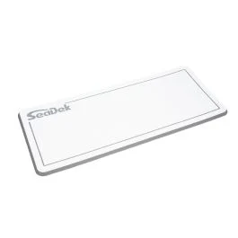 Seadek Small Helm Pad - White/Storm Grey W/Seadek Logo