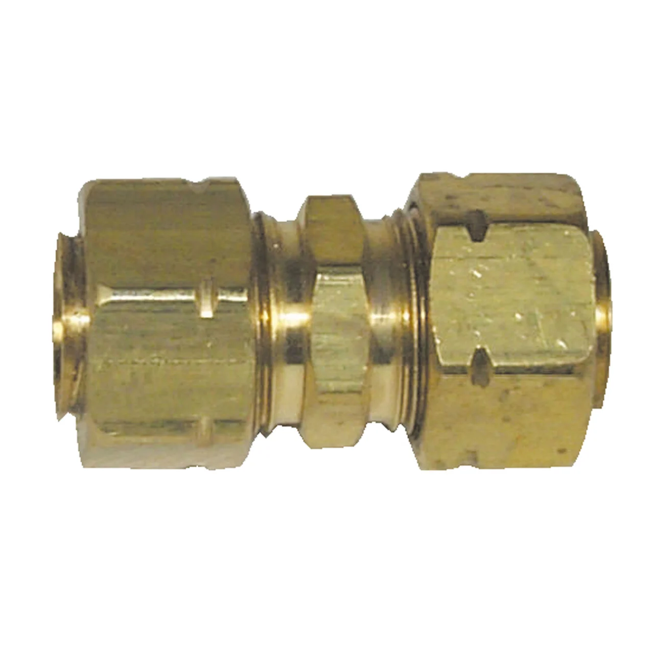 Parker 62CA-8 Compress-Align Brass Union Fitting - 1/2" NPTF x 1/2" NPTF - 62CA-8 PARKER