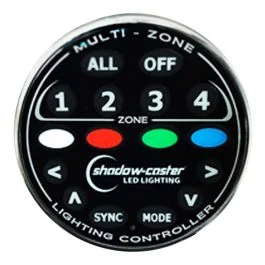 Shadow-Caster Round Zone Controller 4 Channel Remote F/Mz-Lc Or Scm-Lc