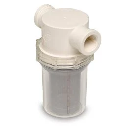 Shurflo By Pentair 1/2" Raw Water Strainer W/Bracket & Fittings - 50 Mesh Screen