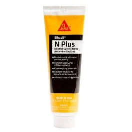 Sika Sikasil-N Plus White 10oz W/Nozzle