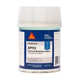 Sika Sikabiresin Ap112 + Bpo Cream Hardener - White - Quart