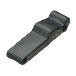 Southco Concealed Soft Draw Latch W/Keeper - Black Rubber
