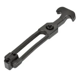 Southco T-Handle Latch W/Keeper - Pull Draw Front Mount Black Flexible Rubber