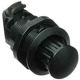 Southco Pop-Out Knob Latch W/Fixed Grip Threaded Body - Black Plastic