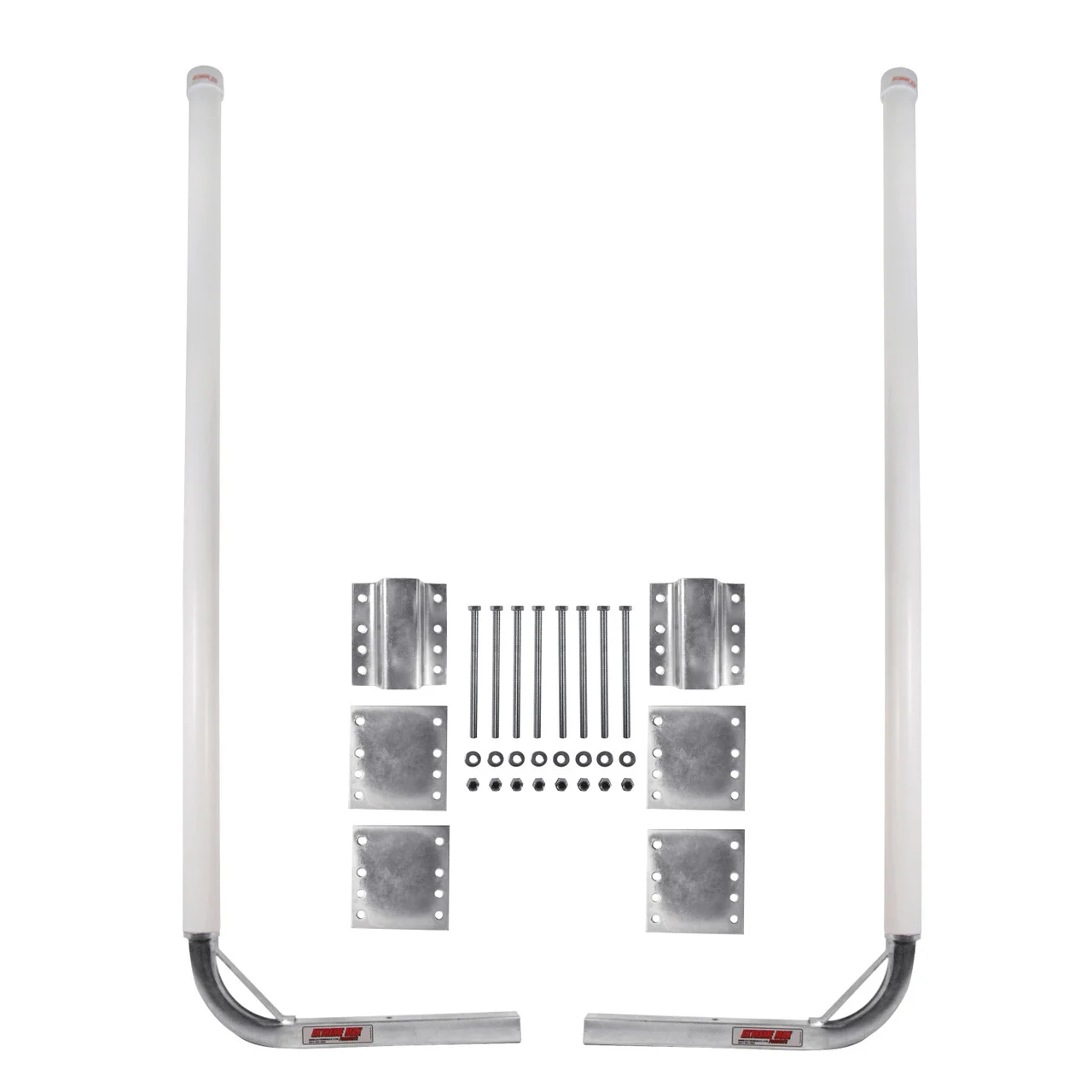 Extreme Max 3005.2178 Post Trailer Guide-On - 65", Zinc-Plated Uprights with Zinc-Plated Hardware - 3005.2178