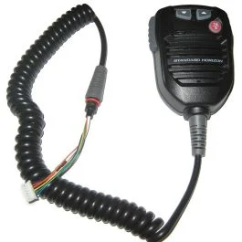 Standard Horizon Replacement Vhf Mic F/Gx2000b, Gx2100b, Gx2150b, Gx2200b - Black