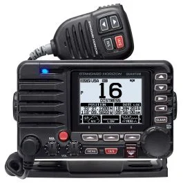 Standard Horizon Quantum Gx6000 25w Commercial Grade Fixed Mount Vhf W/Nmea 2000, Integrated Ais Receiver, & Speaker Mic