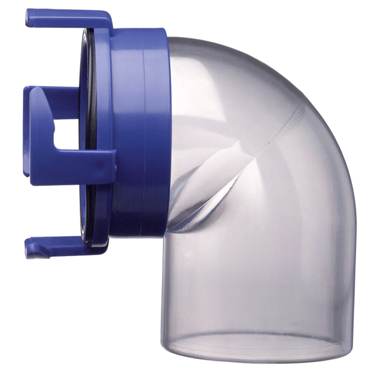 Prest-O-Fit 1-0021 Universal 90° Sewer Hose Adapter - Clear - 1-0021