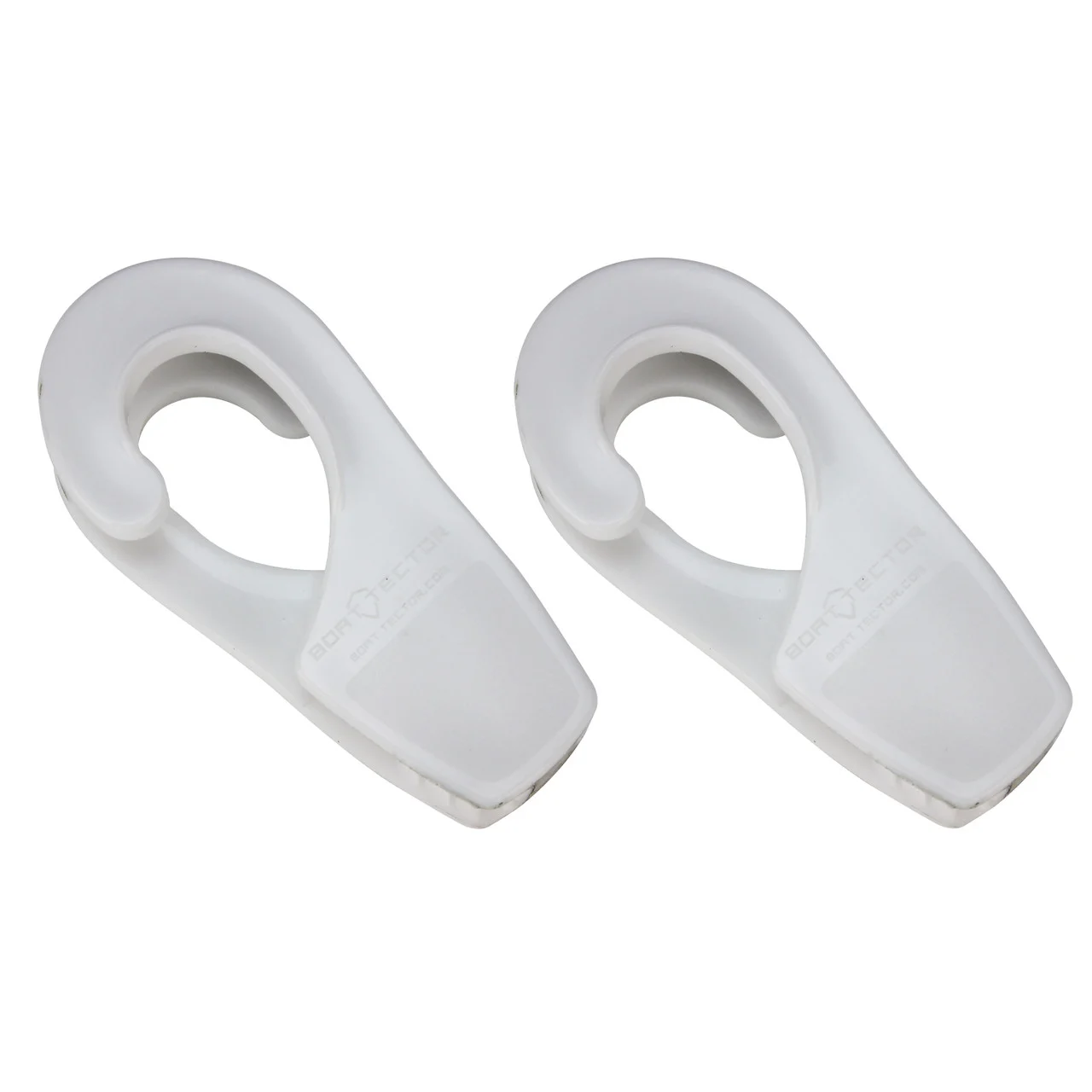 Extreme Max 3005.5026 BoatTector Boat Rail Fender Hangers, Value 2-Pack - 1", White - 3005.5026