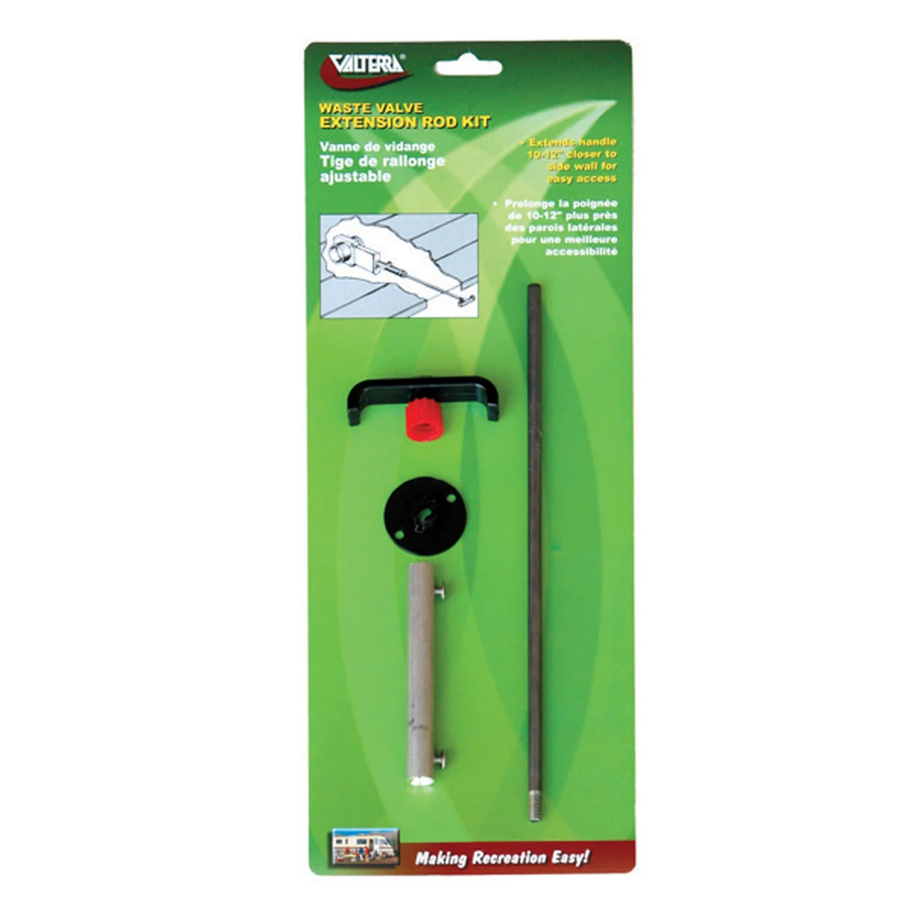 Valterra T1046-12VP Waste Valve Tube Extension Kit - T1046-12VP