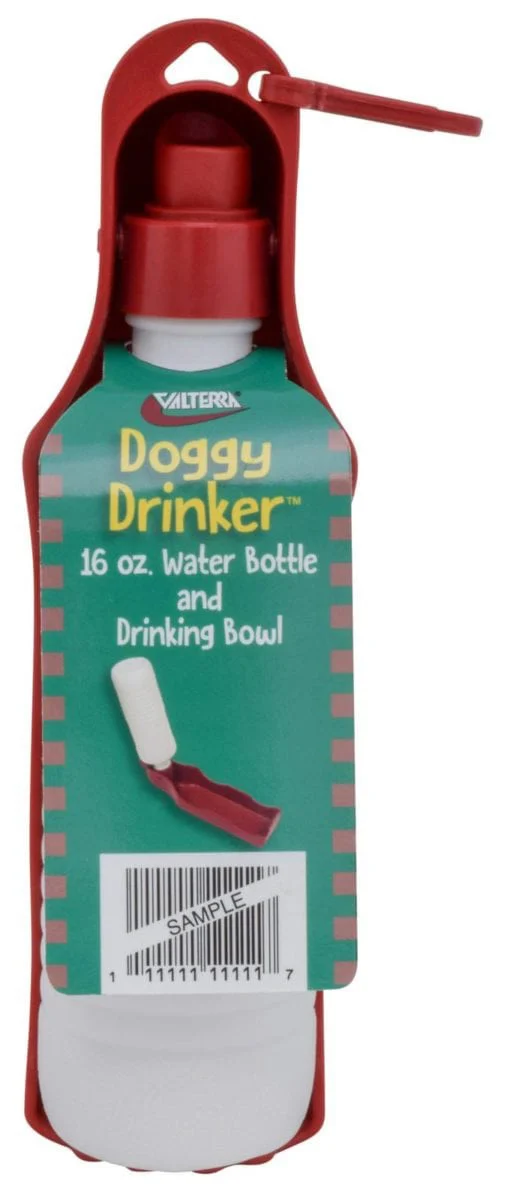 Valterra A10-2022 Doggy-Drinker 16 oz. Water Bottle and Drinking Bowl - A10-2022