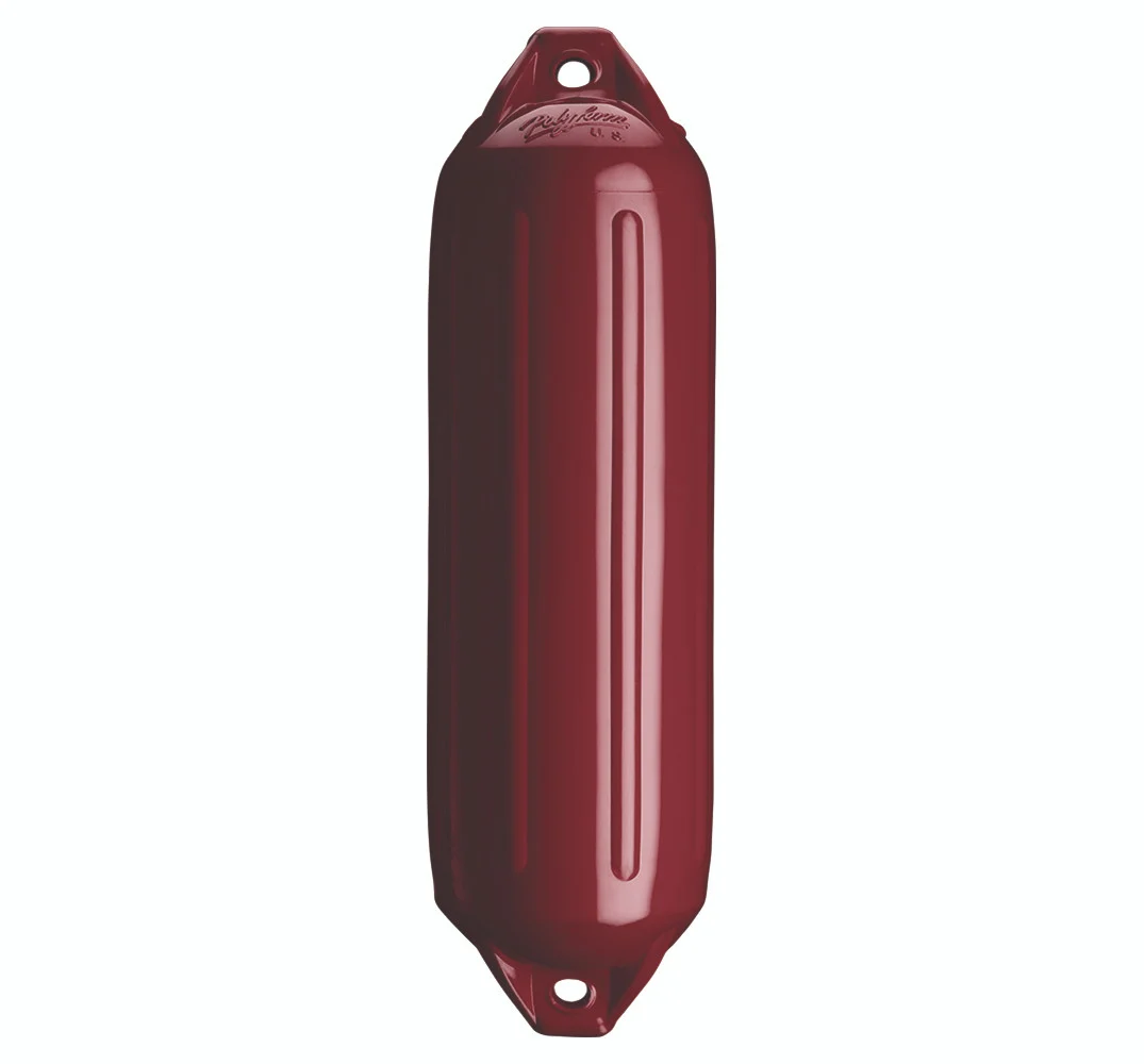 Polyform NF-3 BURGUNDY NF Series Fender - 5.6" x 19", Burgundy - NF-3 BURGUNDY