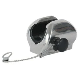 Taco Flat Deck Hinge W/Pin & Lanyard - Fits 7/8" Tube
