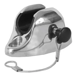 Taco Flat Deck Hinge W/Pin & Lanyard - 7/8"-1-1/4"