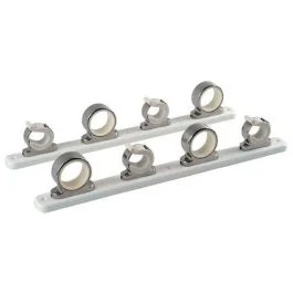 Taco 4-Rod Hanger W/Poly Rack - Polished Stainless Steel