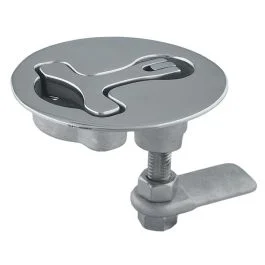 Taco Latch-Tite Lifting Handle - 3" Round - Stainless Steel