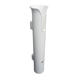 Taco Poly Stand-Off Rod Holder W/Stainless Steel Hardware - White