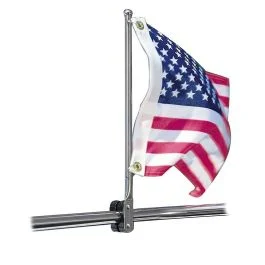 Taylor Made 7/8"-1-1/4" Ss Rail Mount Pulpit Staff