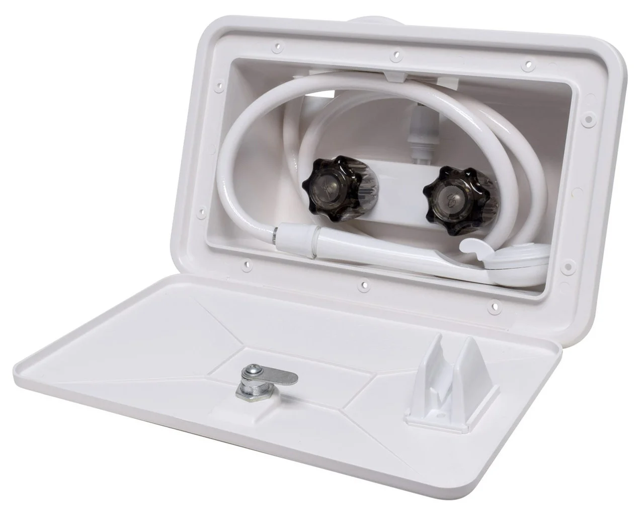 Valterra PF266202 Catalina Hot/Cold Exterior Shower - White - PF266202