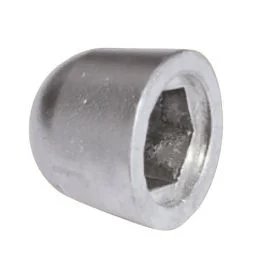Tecnoseal Zinc Nut Sidepower Anode F/Sp125t-285tc, Se120, Se150, Sp220/300 Hyd & Sh160 Sleipner Bow Thruster Propellers