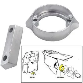 Tecnoseal Anode Kit W/Hardware - Volvo Duo-Prop 290 - Magnesium