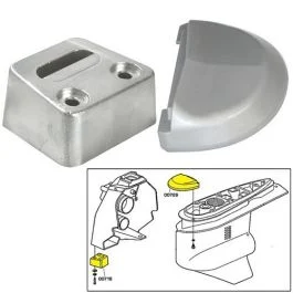 Tecnoseal Anode Kit W/Hardware - Volvo Sx - Magnesium