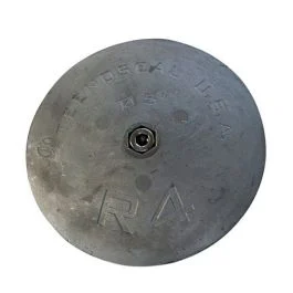 Tecnoseal R4 Rudder Anode - Zinc - 5" Diameter X" Thickness
