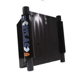 T-H Marine Atlas 4" Set Back Hydraulic Jack Plate - Gloss Black Anodized