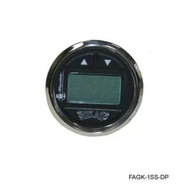 T-H Marine Atlas Hydraulic Gauge Kit F/6", 10", 12" & 14" Atlas Jack Plates - Stainless Steel Bezel