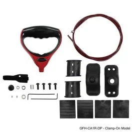 T-H Marine G-Force Trolling Motor Handle & Cable W/Trolling Motor Clamp - Red
