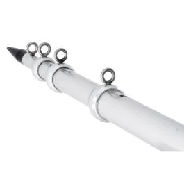 Tigress Xd Telescoping Aluminum Outrigger Poles - 15' - 1-1/2" Od Silver
