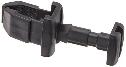 Norcold 639625 Refrigerator Door Panel - Lower, Black Acrylic, Fits N14 Models - 639625