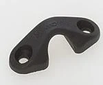 VIADANA Black Top Fairlead Large, 25.45