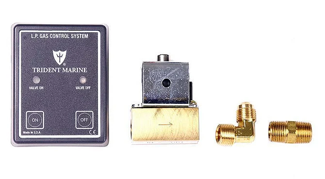 Trident LPG Control Panel, Solenoid & Connection 3/8"
