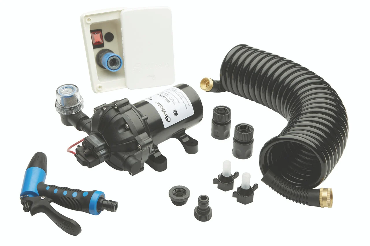 Whale WD4517E 4.5 Gpm Washdown Pump Kit - WD4517E