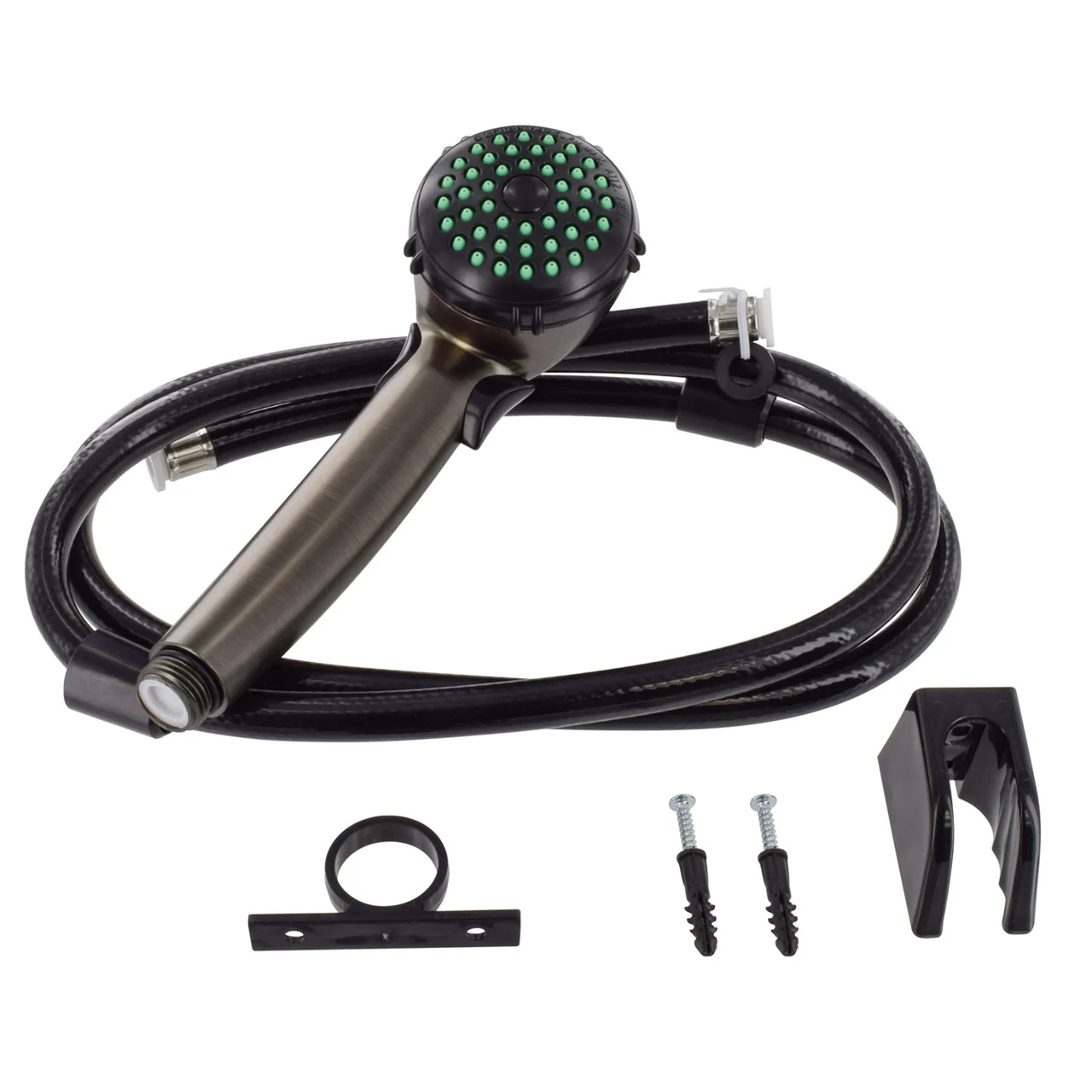 Valterra PF276065 Handshower Set Rubbed Bronze with 60" Hose and Wall Bracket - PF276065