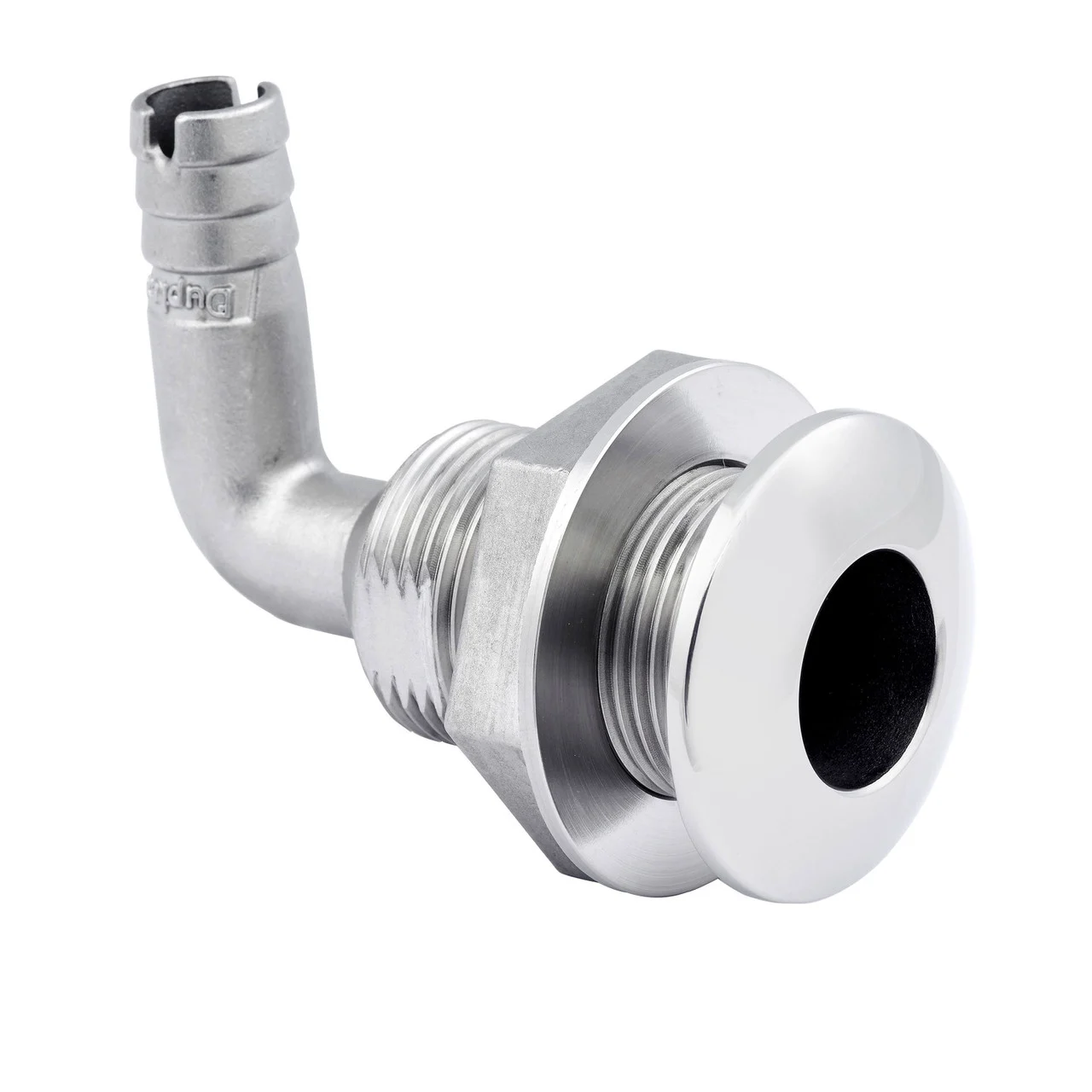 Whitecap 6578X 90° Duplex Stainless Steel Thru Hull - 1" - 6578X