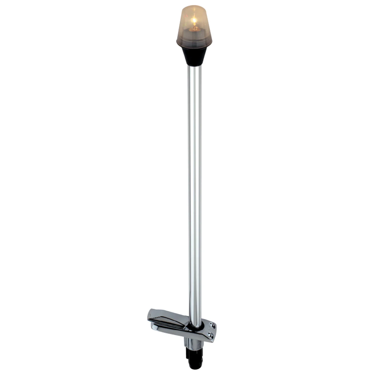 Attwood 7100A7 Stowaway Two-Mile Pole Light with Plug-In Base - 24 in. - 7100A7