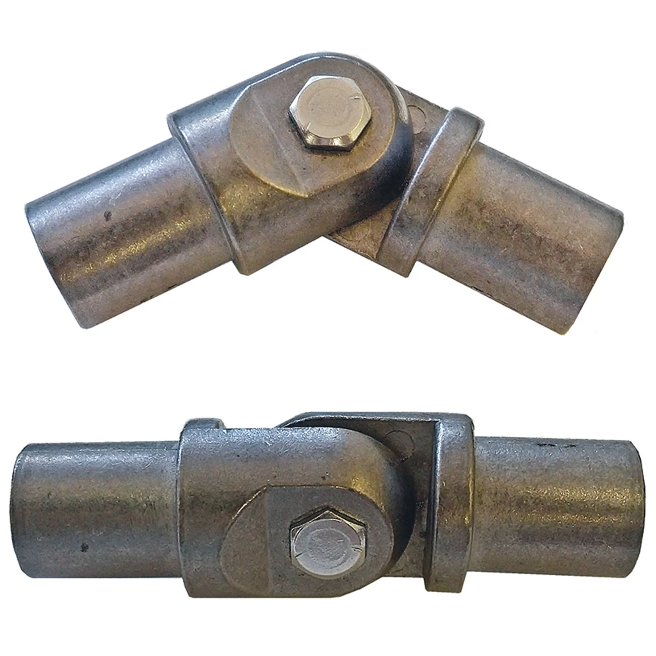 Stromberg Carlson 8525-BK Universal Exterior RV Ladder Hinged Connector Swivel Casting - 8525-BK