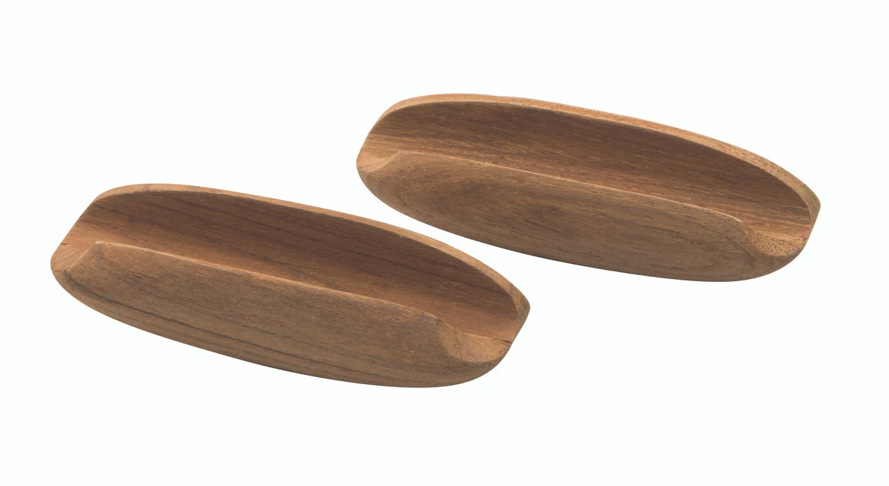 Whitecap 60147-A Oval Drawer Pull 4" Long - 2-Packwith Hardware - 60147-A