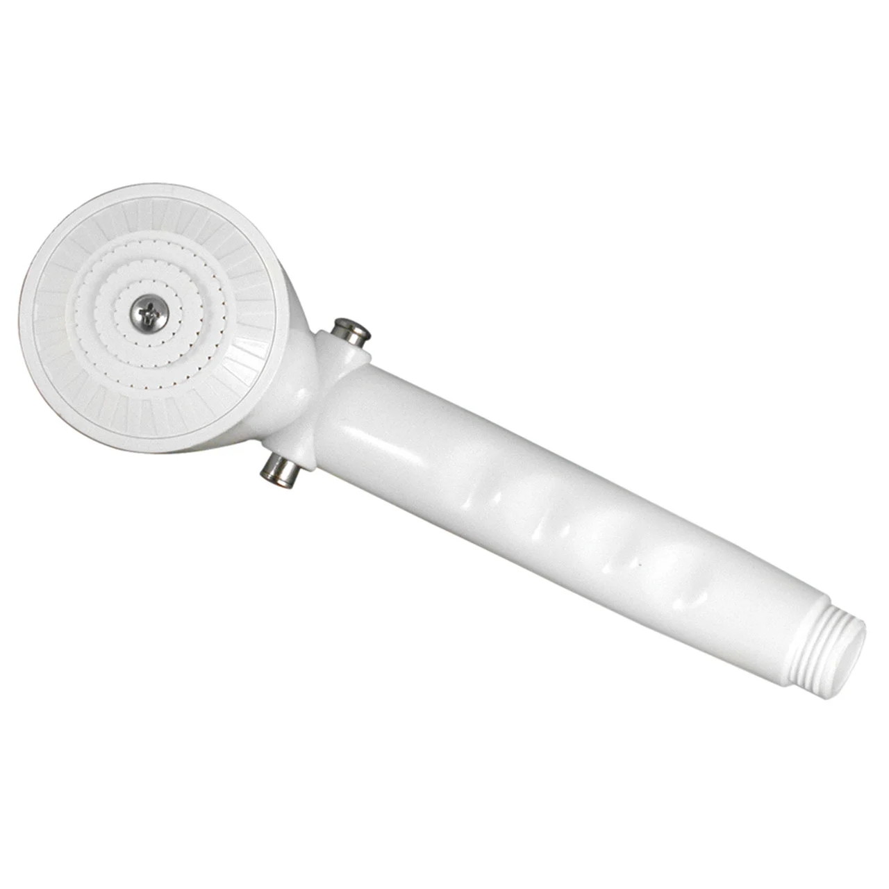 Phoenix Faucets by Valterra PF276028 Single-Function Handheld Shower Kit with 60" Metal Hose and Trickle Shut-Off - White - PF276028