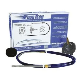 Uflex Fourtech 13' Mach Rotary Steering System W/Helm, Bezel & Cable