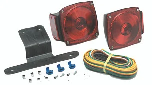Optronics TL9RK Submersible Universal Mount Combination Trailer Tail Light Kit - Standard - TL9RK