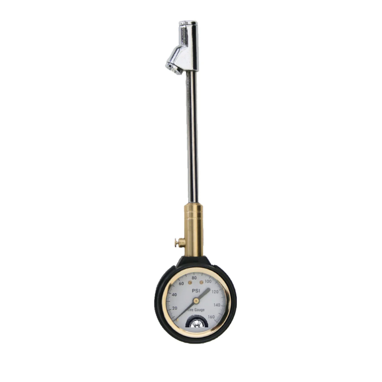 Minder TMG-RV-DIAL Tire Pressure Gauge with 9" Stem - TM22288VP